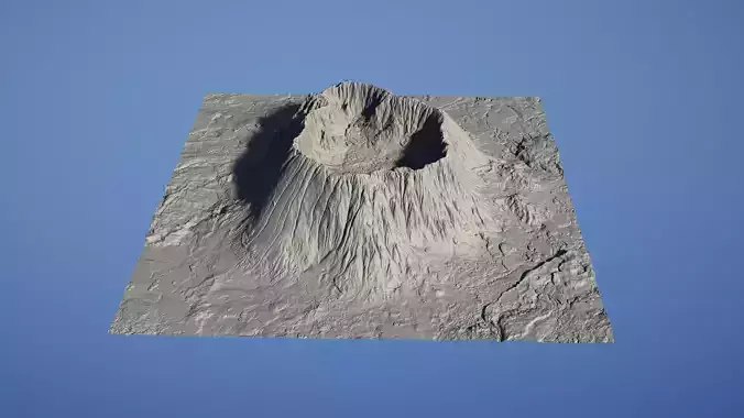Landscape Environment Volcano 03 3D model
