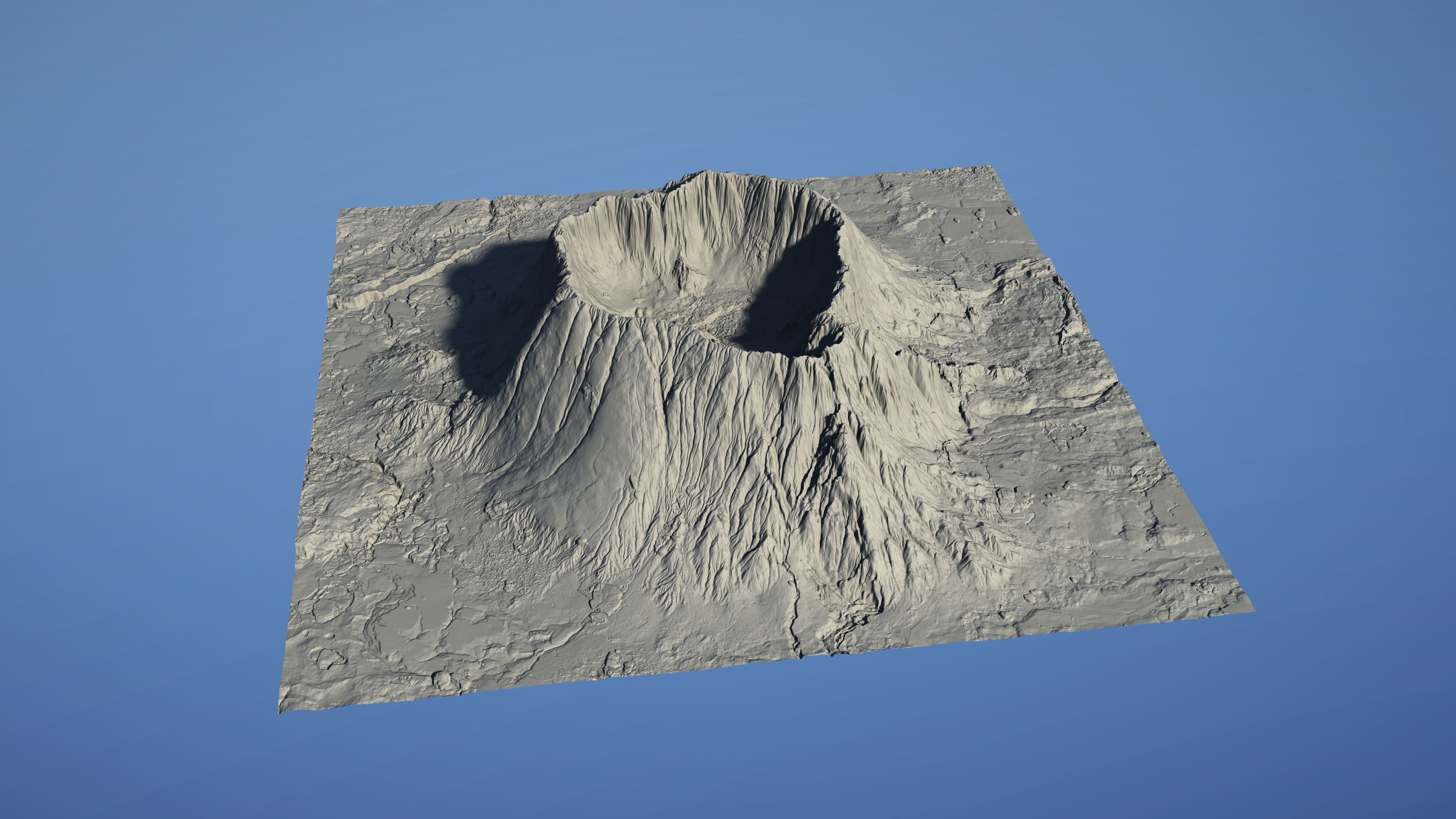 Landscape Environment Volcano 03 3D model_9