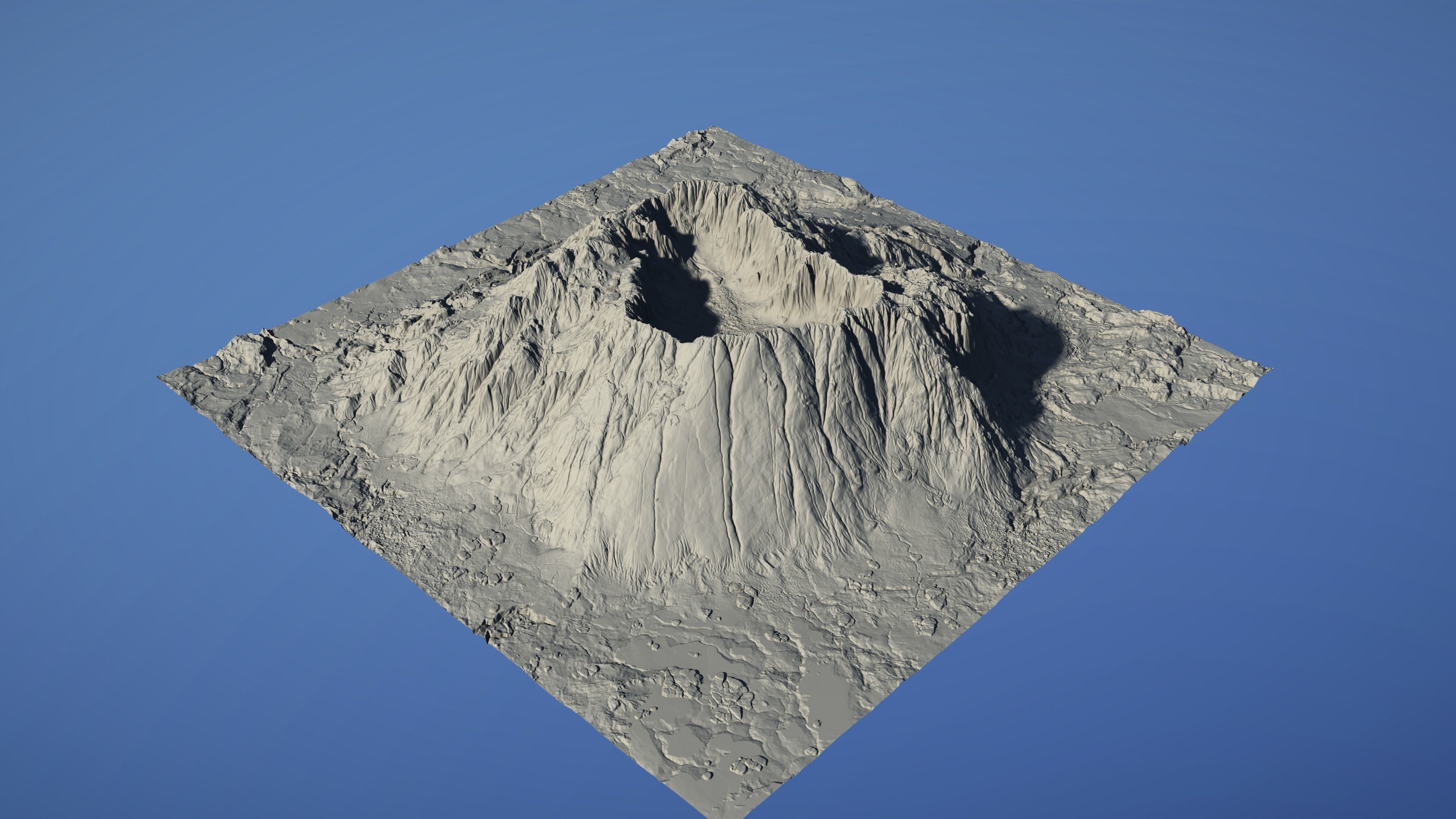Landscape Environment Volcano 04 3D model_7