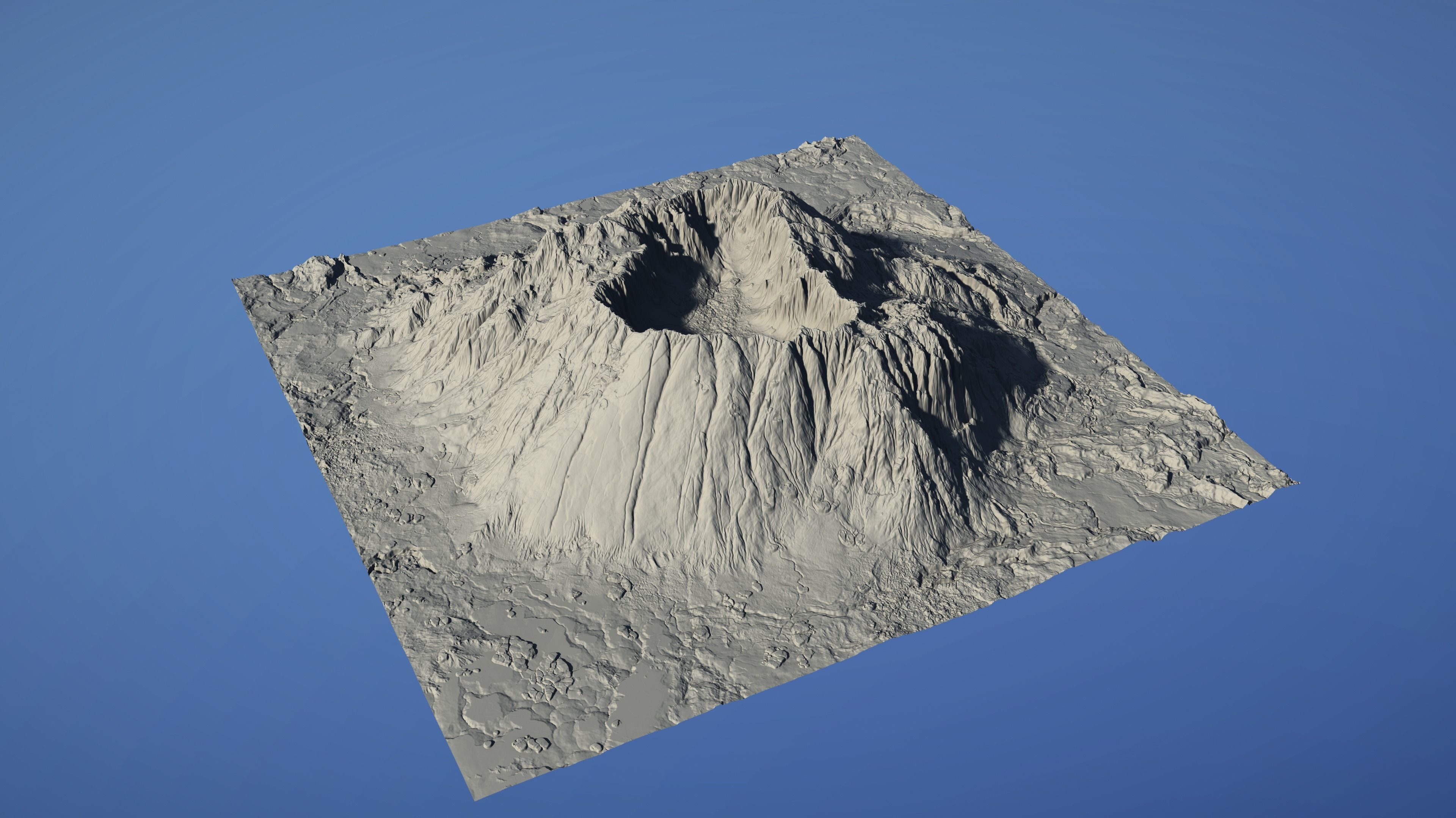 Landscape Environment Volcano 04 3D model_8