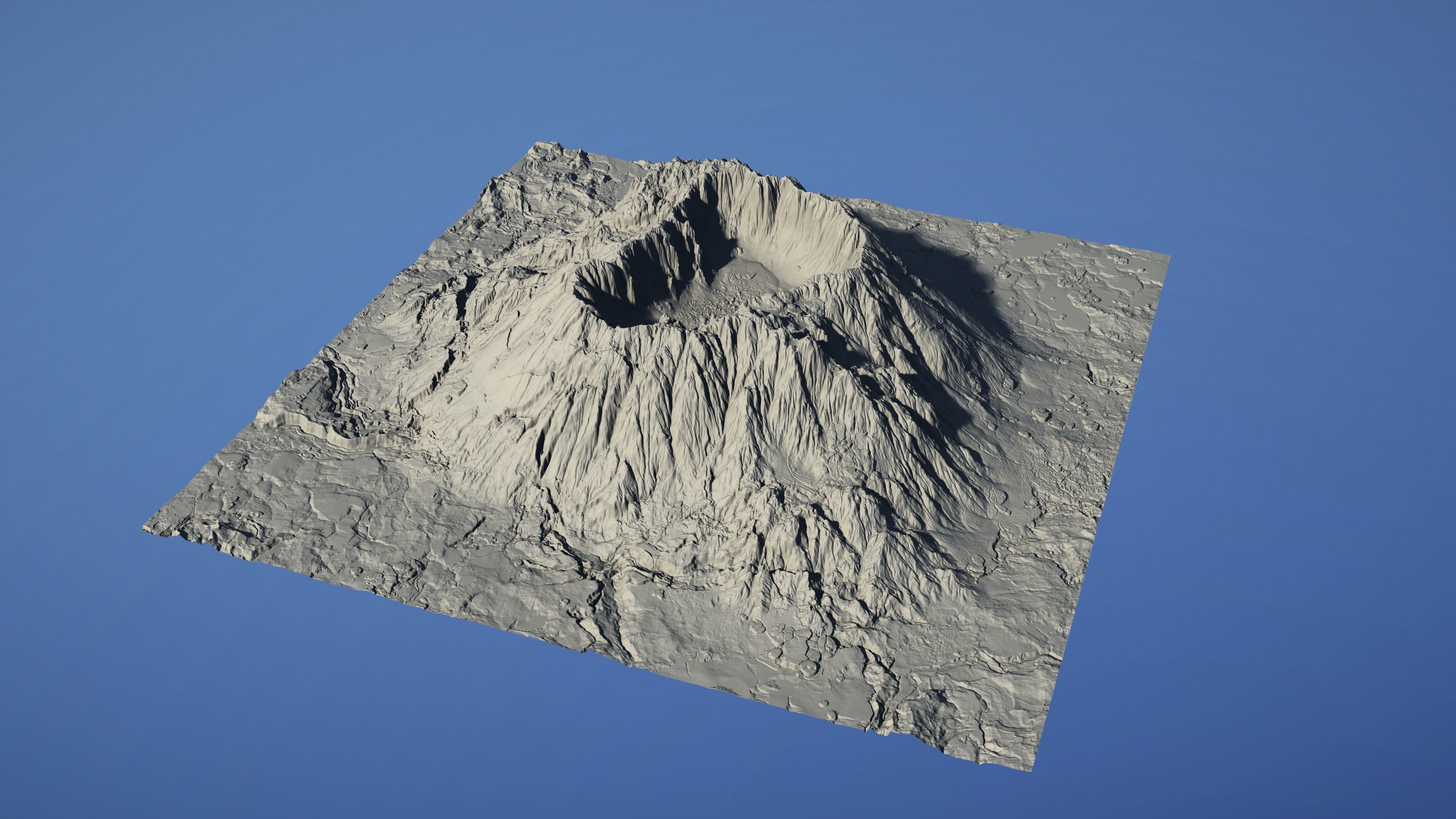 Landscape Environment Volcano 04 3D model_1