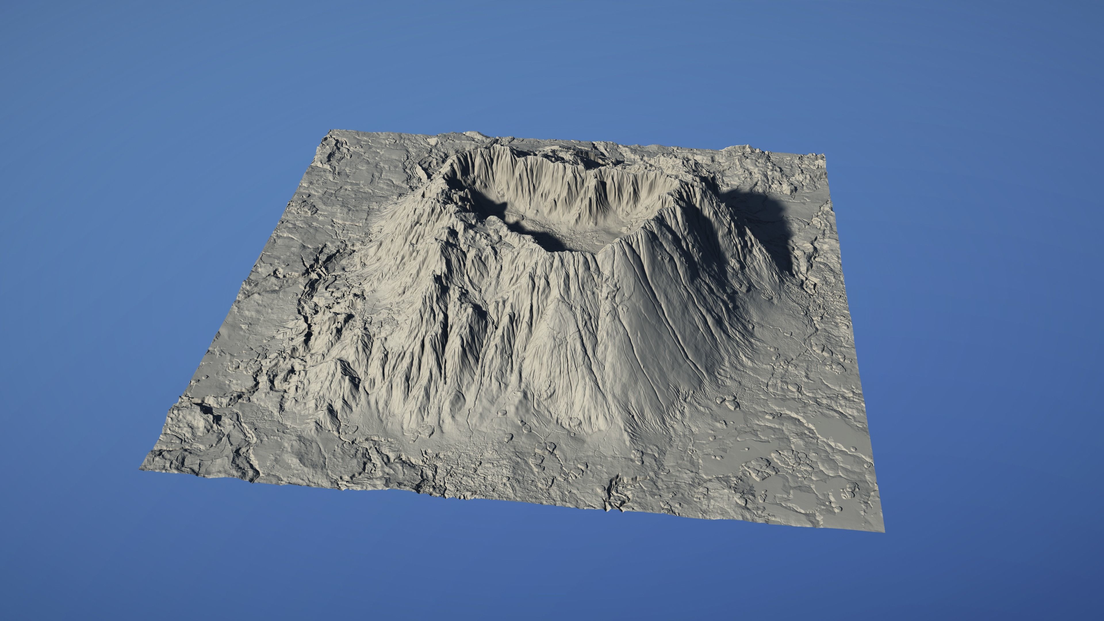 Landscape Environment Volcano 04 3D model_5
