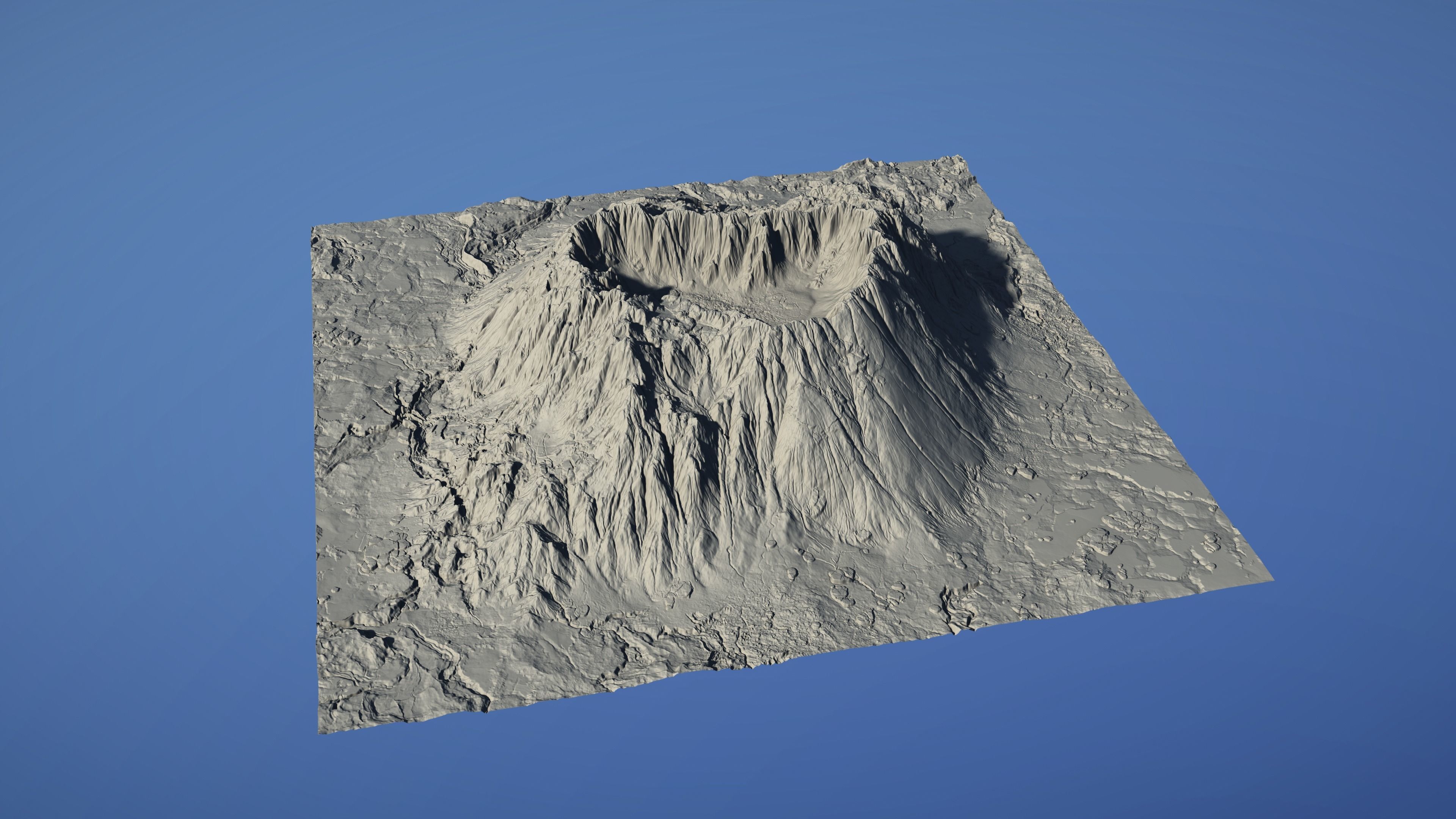 Landscape Environment Volcano 04 3D model_4