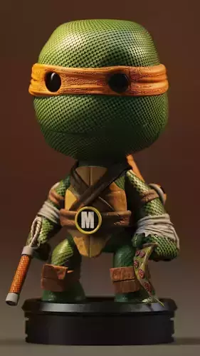 Michelangelo Teenage Mutant Ninja Turtle 