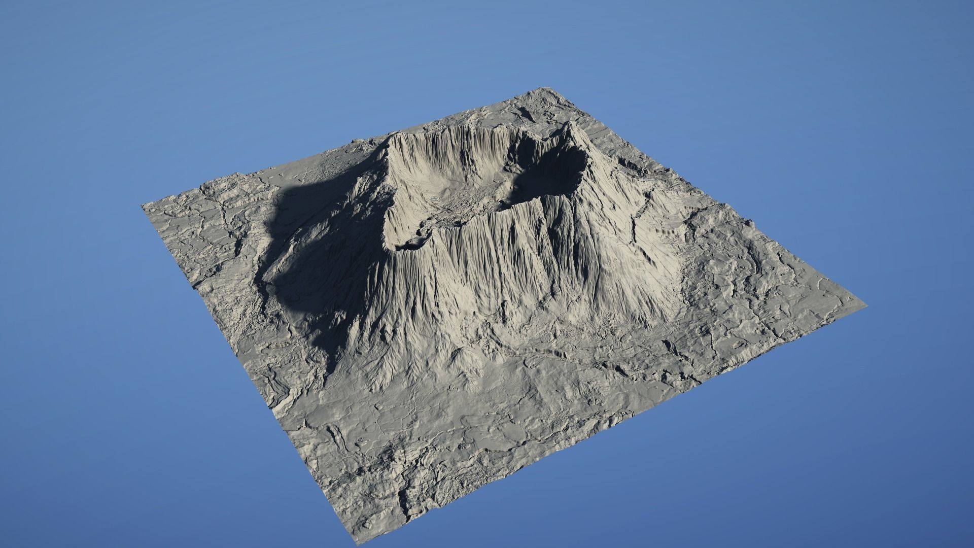 Landscape Environment Volcano 05 3D model_3