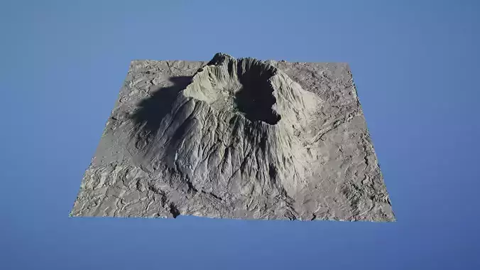 Landscape Environment Volcano 05 3D model