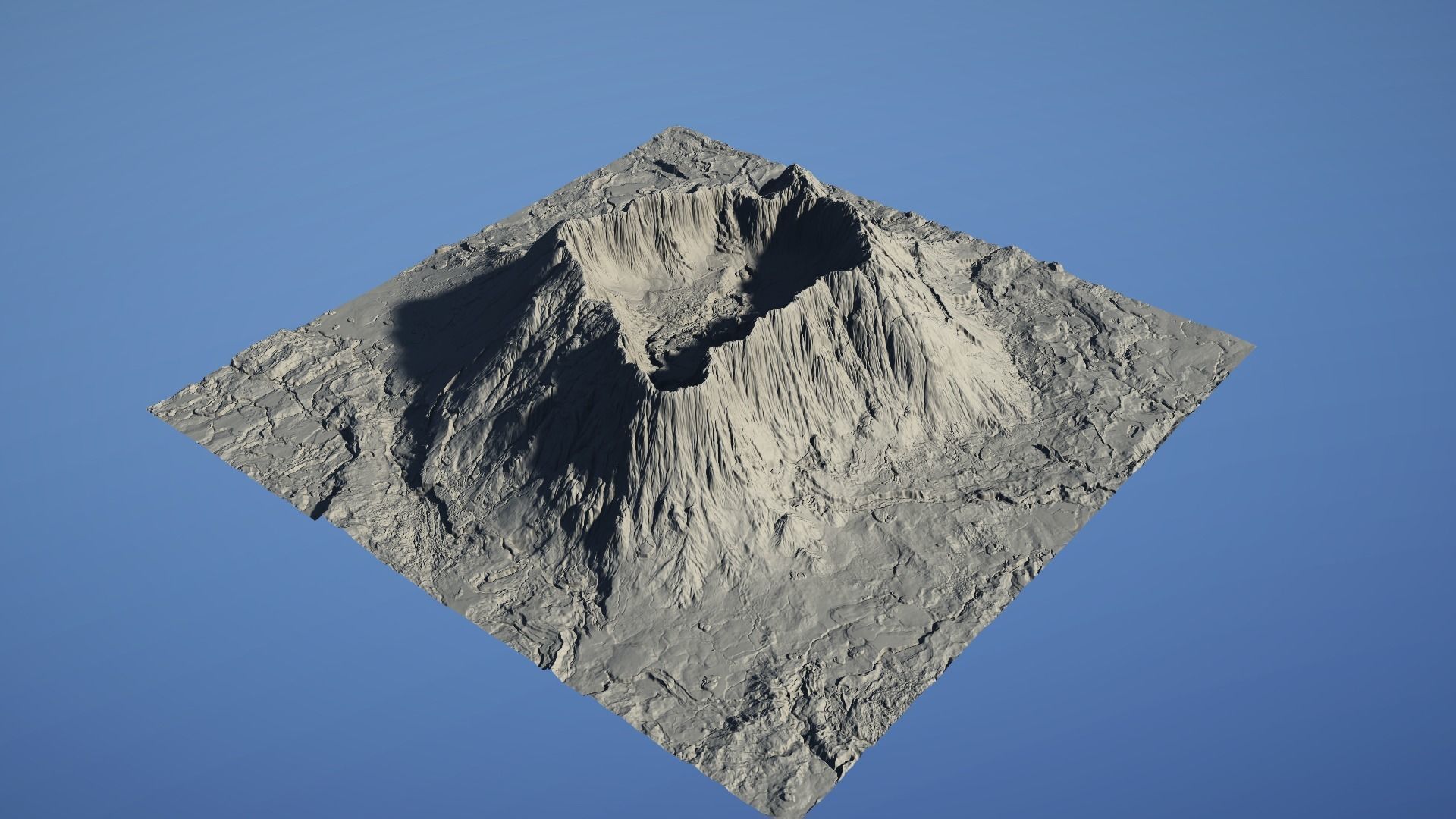 Landscape Environment Volcano 05 3D model_2