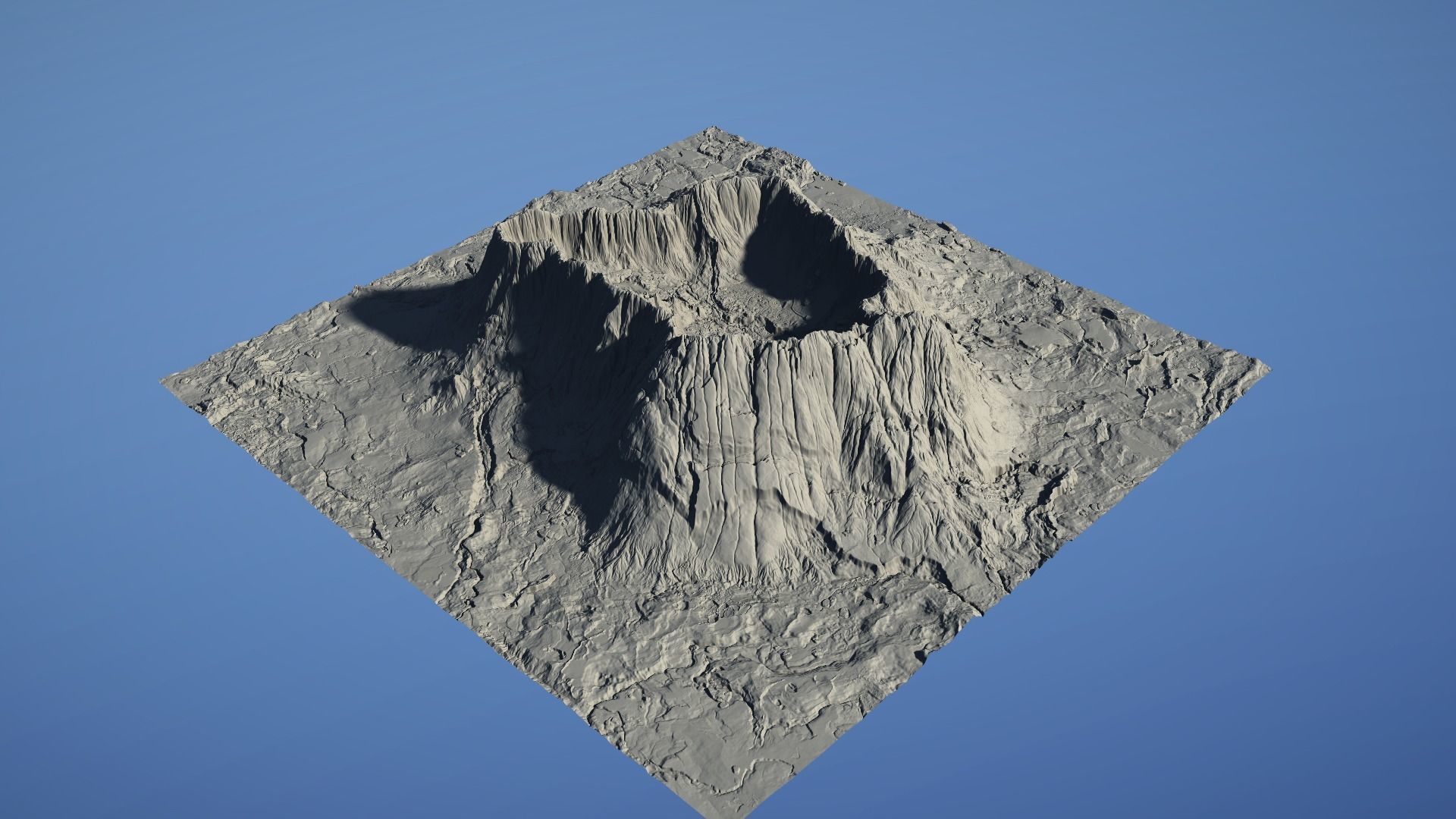 Landscape Environment Volcano 05 3D model_7