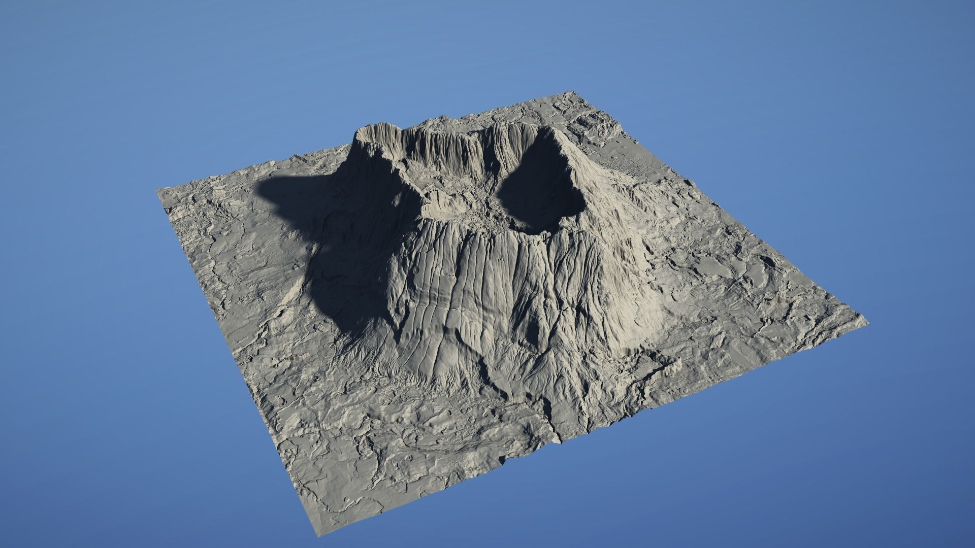 Landscape Environment Volcano 05 3D model_8