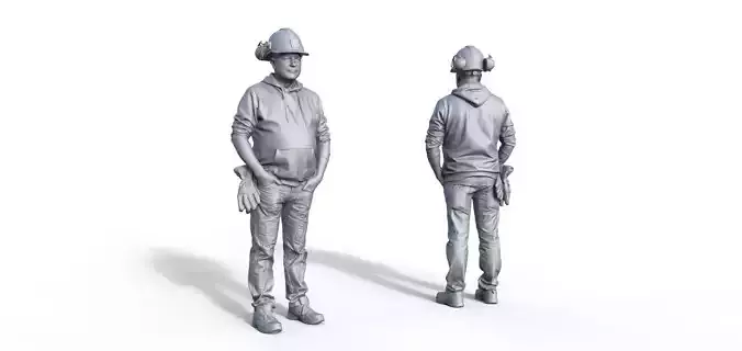 Figure Schorsch type A for ship model railway diorama