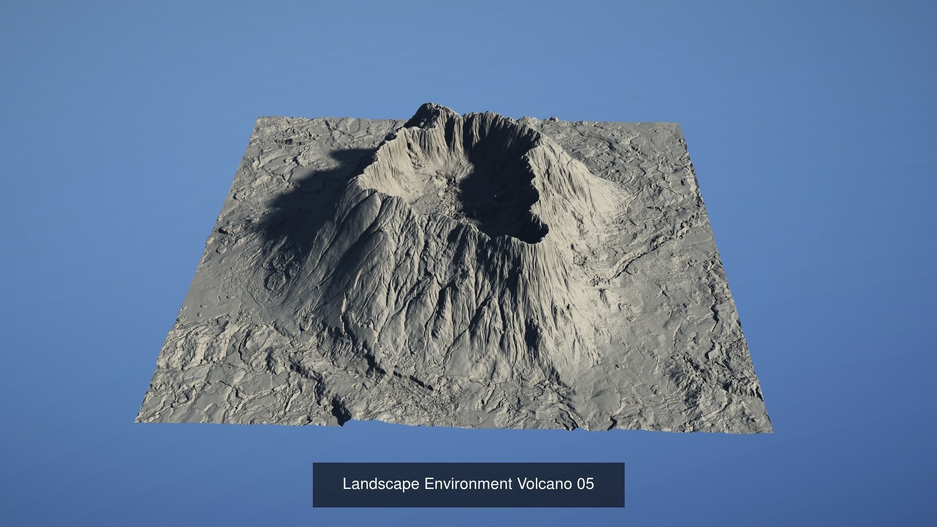 Landscape Environment Volcano Volume 01 3D Model Collection_5