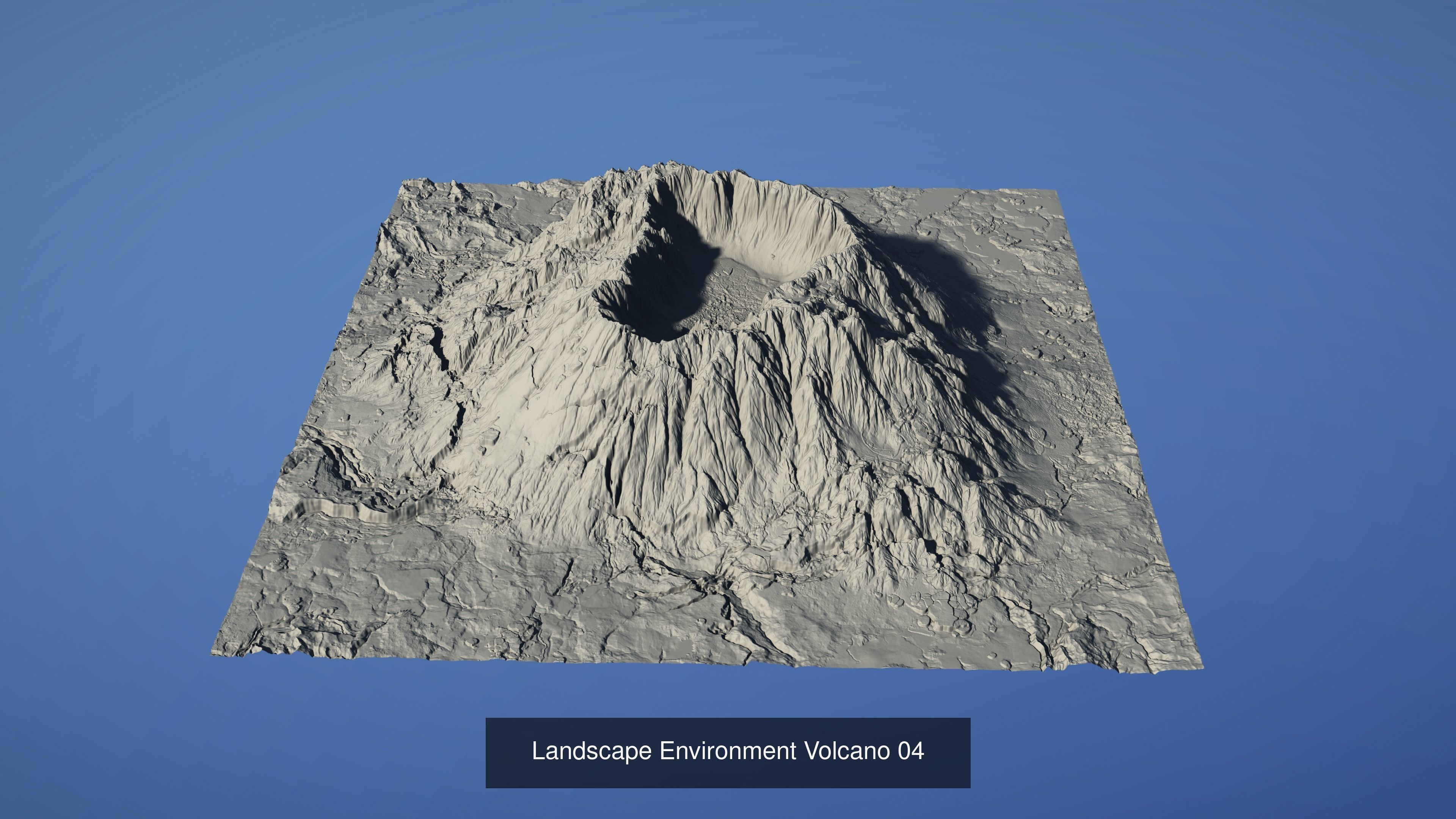 Landscape Environment Volcano Volume 01 3D Model Collection_4