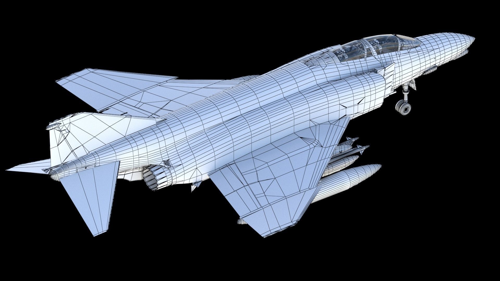 F-4 Phantom II 3D model_35