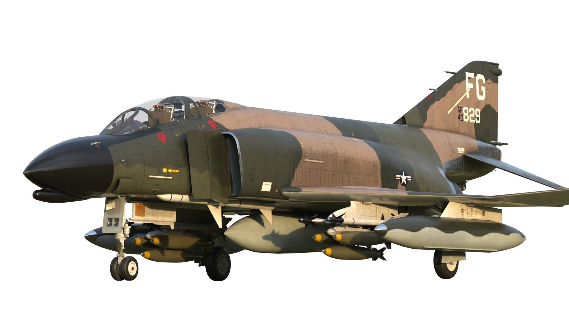 F-4 Phantom II 3D model_20