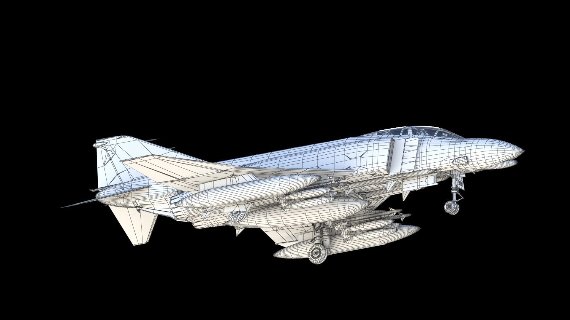F-4 Phantom II 3D model_33