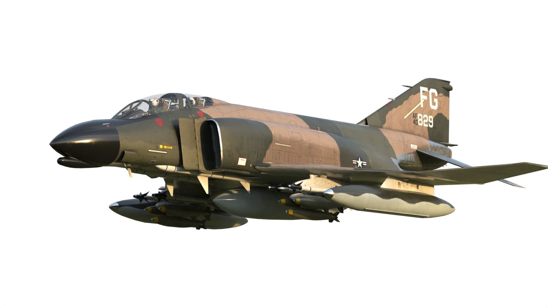 F-4 Phantom II 3D model_21