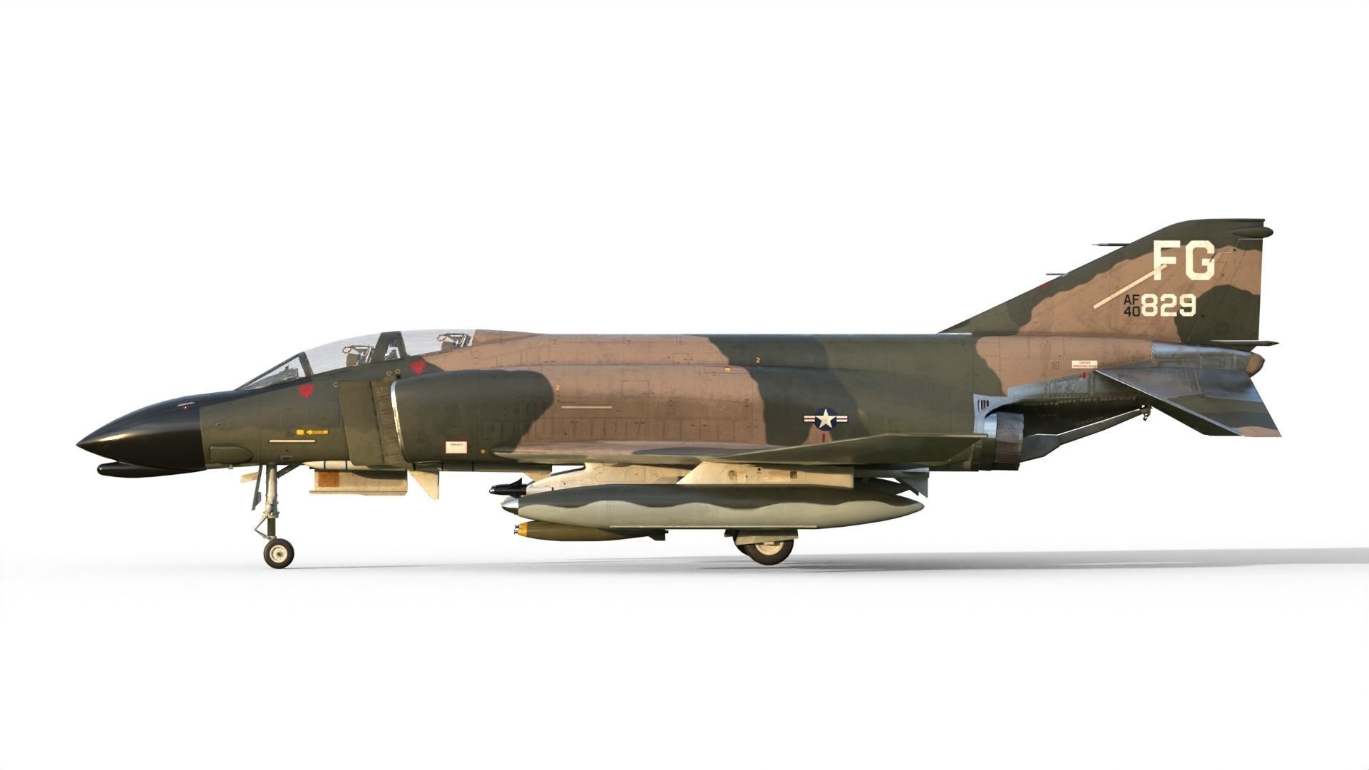 F-4 Phantom II 3D model_19
