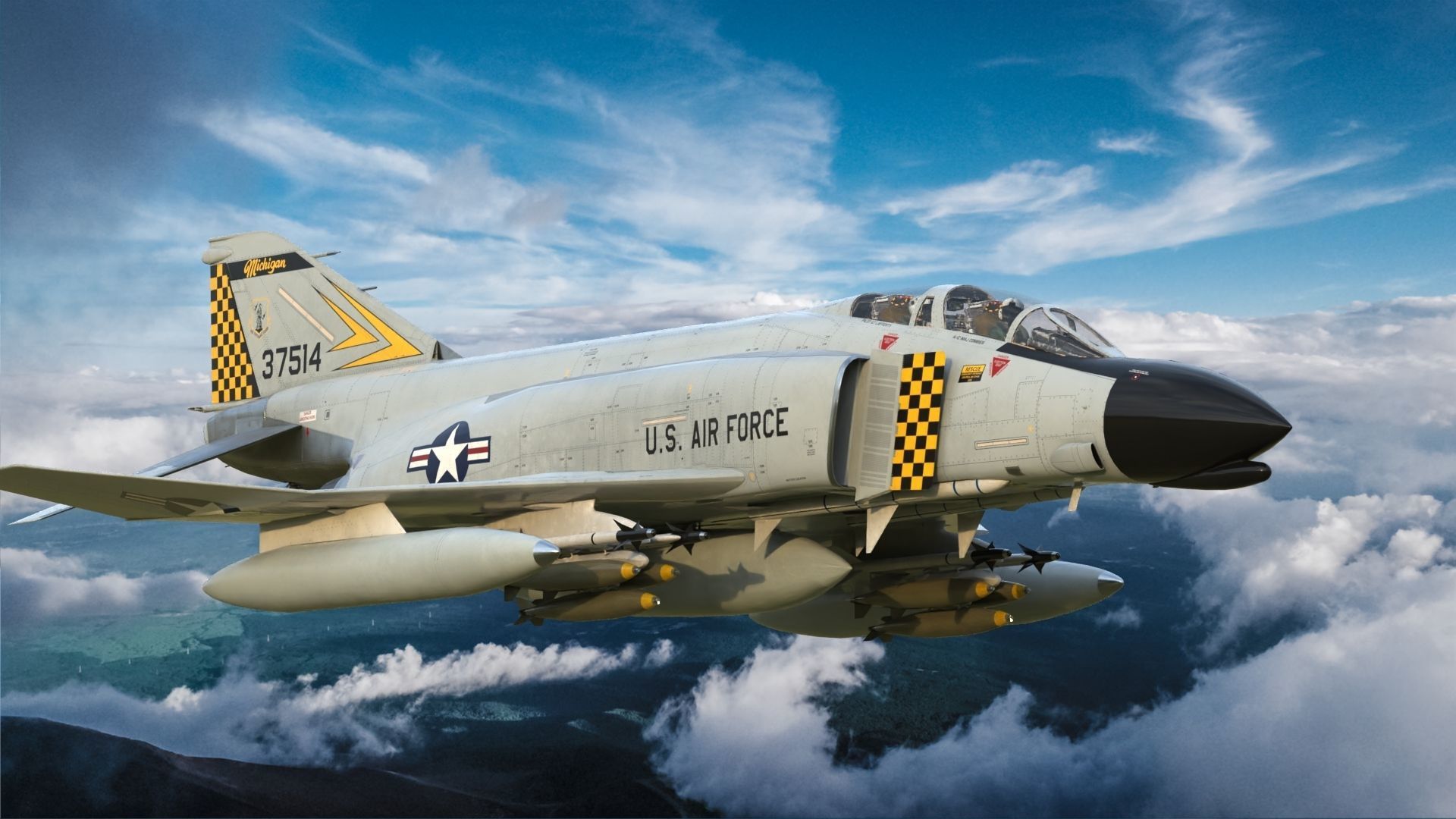 F-4 Phantom II 3D model_25