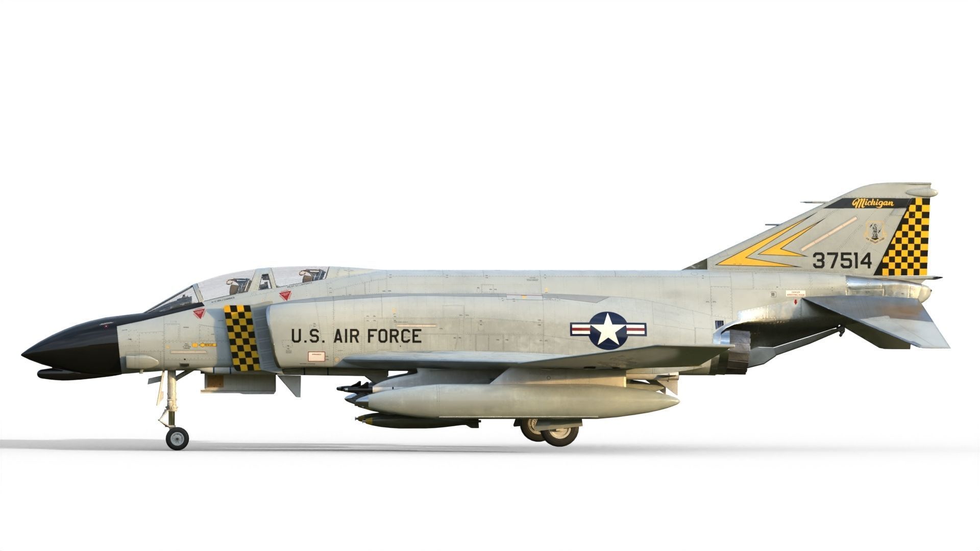 F-4 Phantom II 3D model_10
