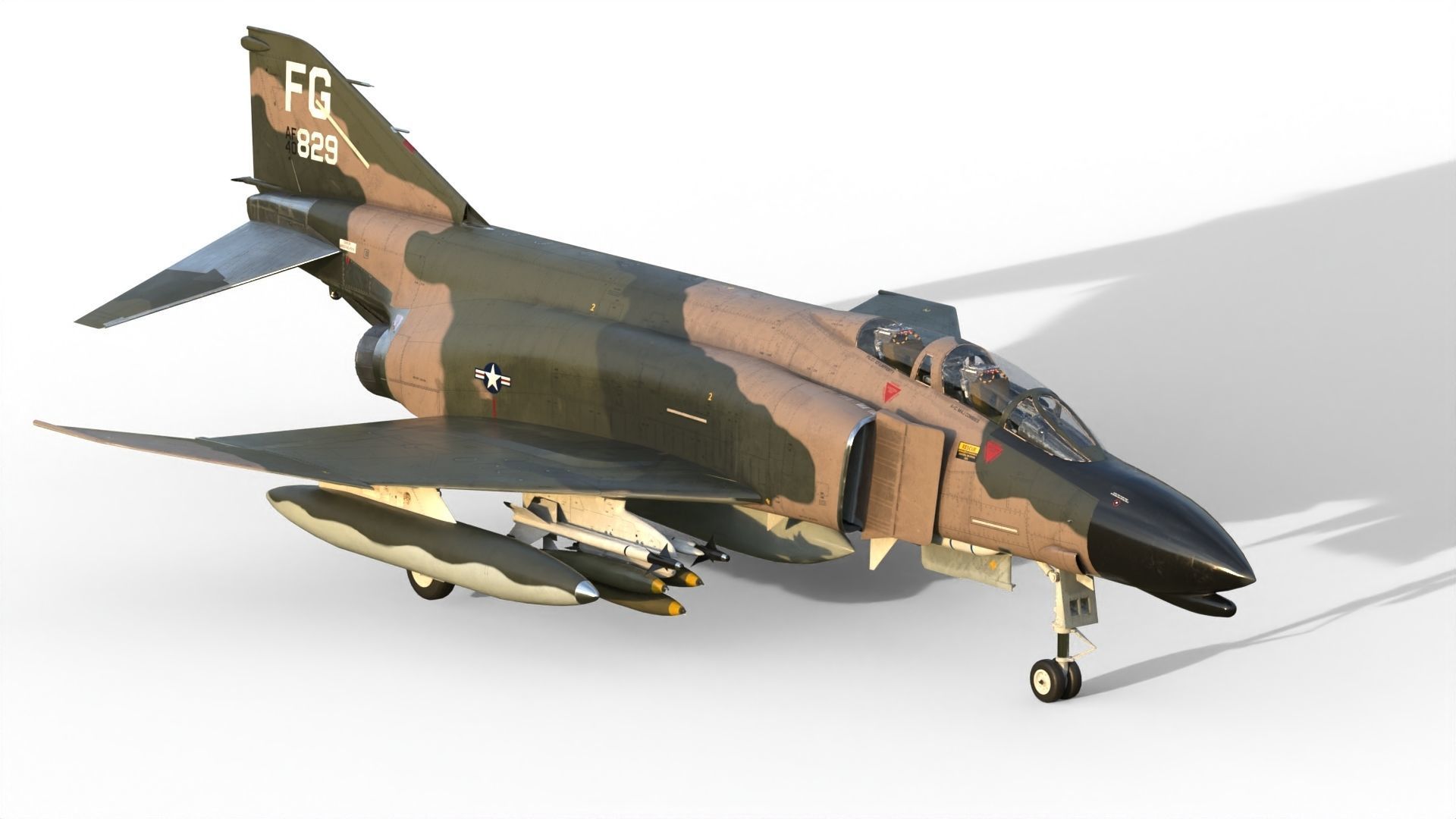 F-4 Phantom II 3D model_15