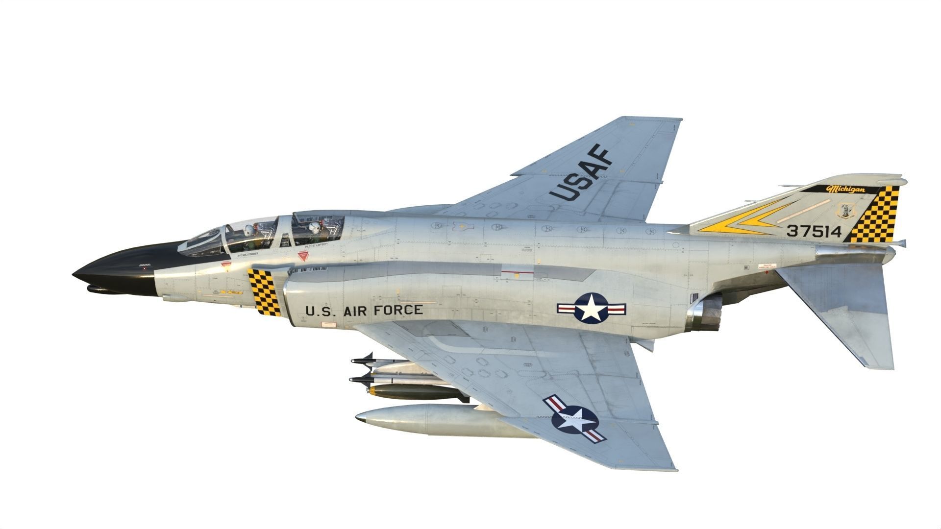 F-4 Phantom II 3D model_27