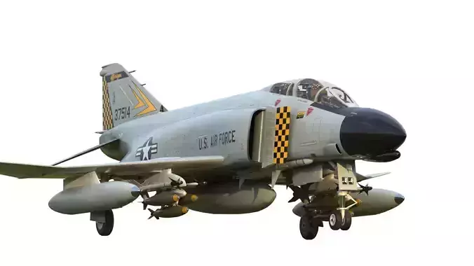 F-4 Phantom II 3D model