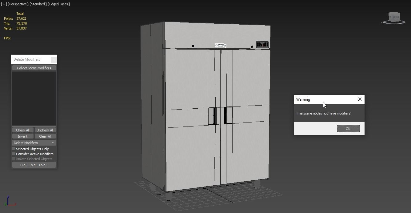 U-Line Commercial Refrigerators Ucre455-Ss71A 3D model_3