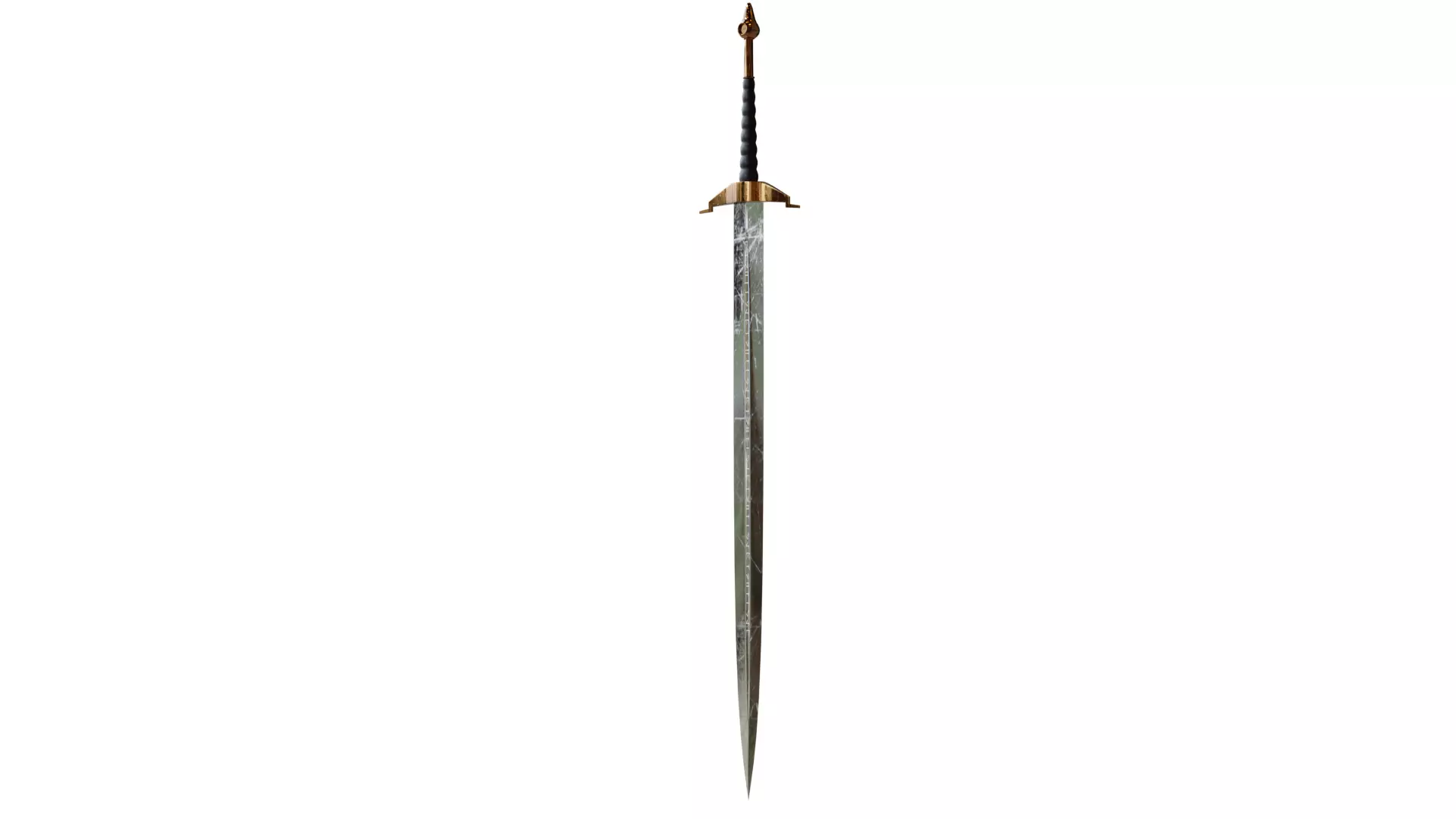 Sword War Sword Battle Medieval Sword 3D Model 3D model_0