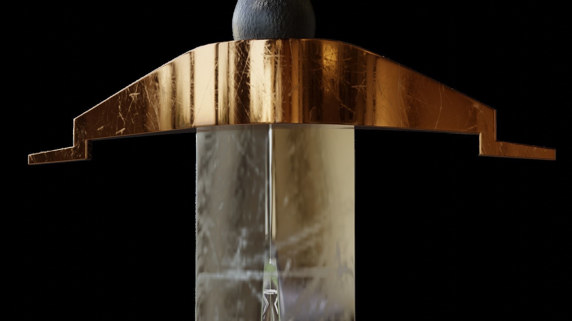 Sword War Sword Battle Medieval Sword 3D Model 3D model_3