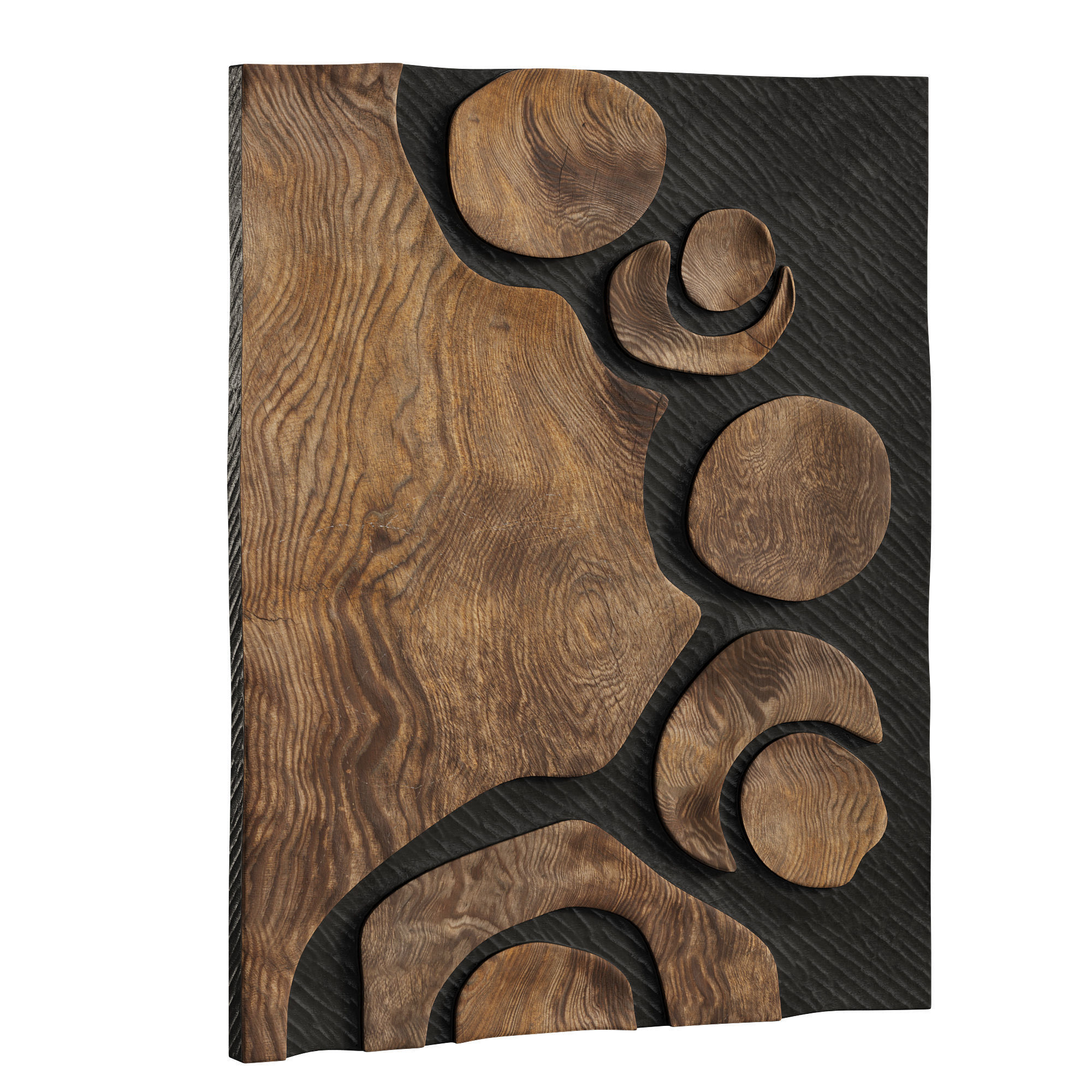 Wooden Wall Decoration by Fabian Ewert 3D model_13