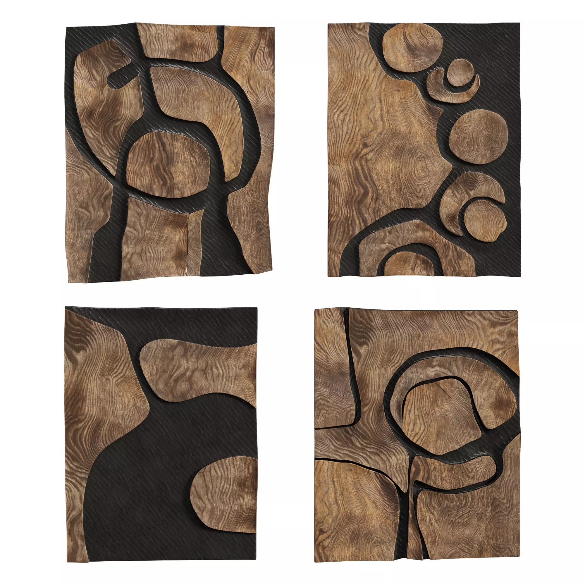 Wooden Wall Decoration by Fabian Ewert 3D model_0