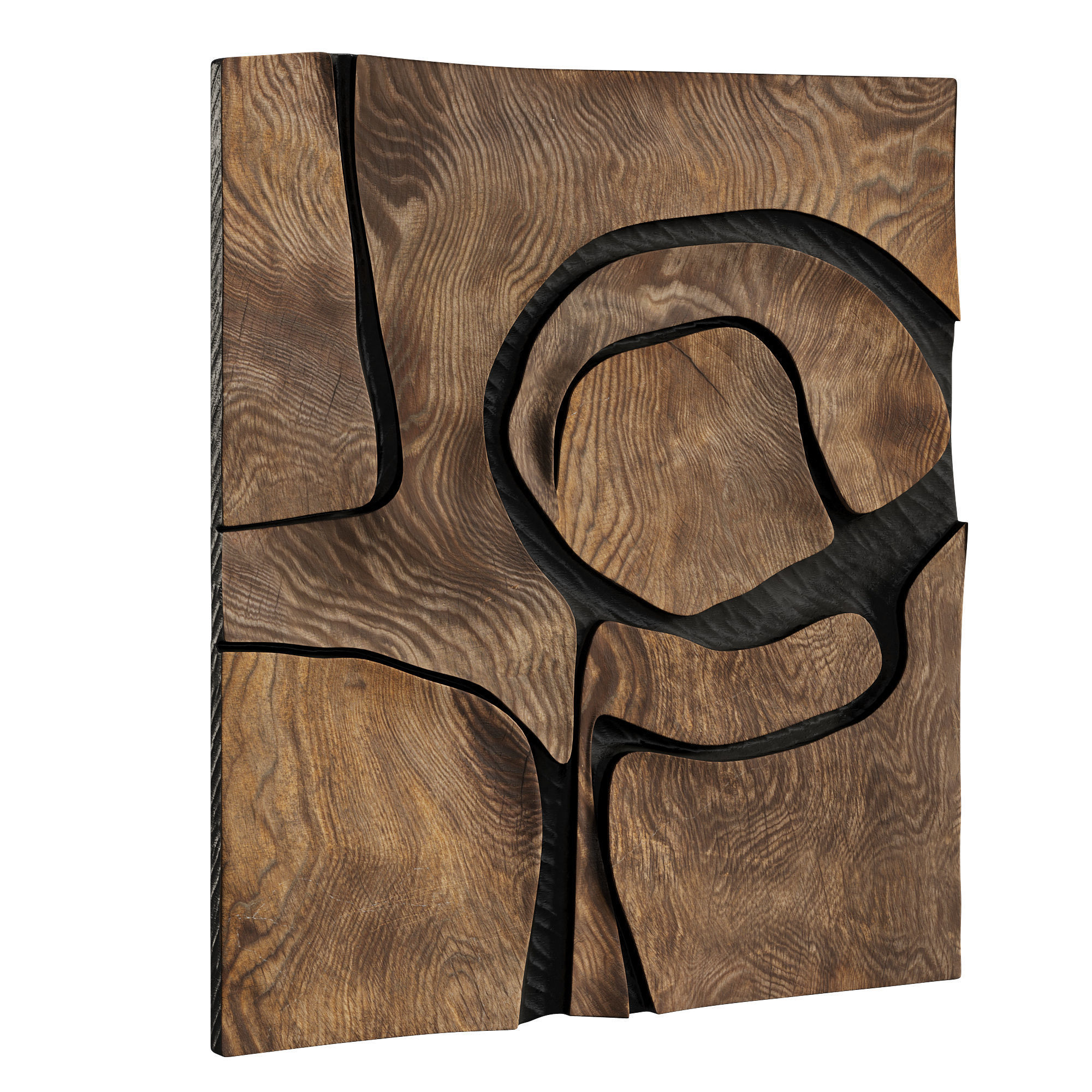 Wooden Wall Decoration by Fabian Ewert 3D model_12