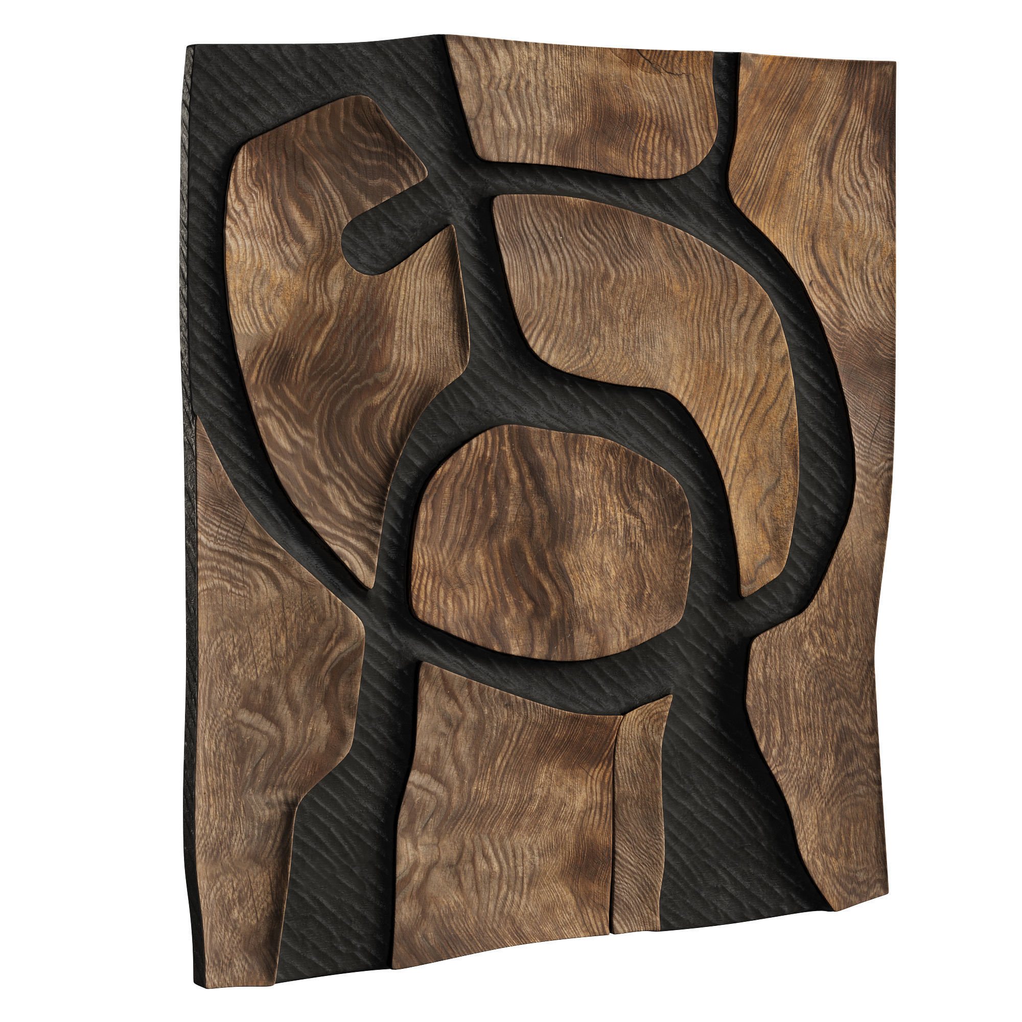 Wooden Wall Decoration by Fabian Ewert 3D model_10
