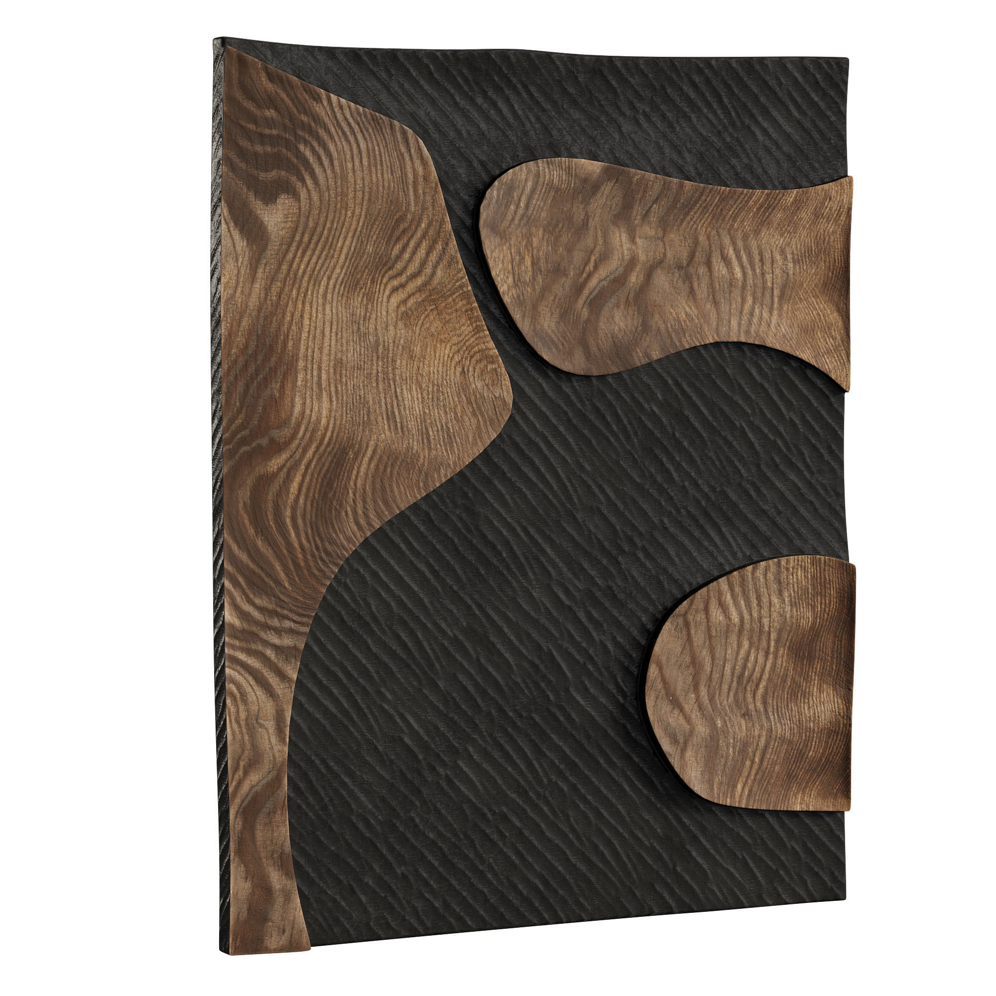 Wooden Wall Decoration by Fabian Ewert 3D model_11