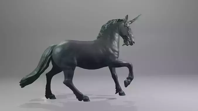 Remix mystical Unicorn Sculpture 