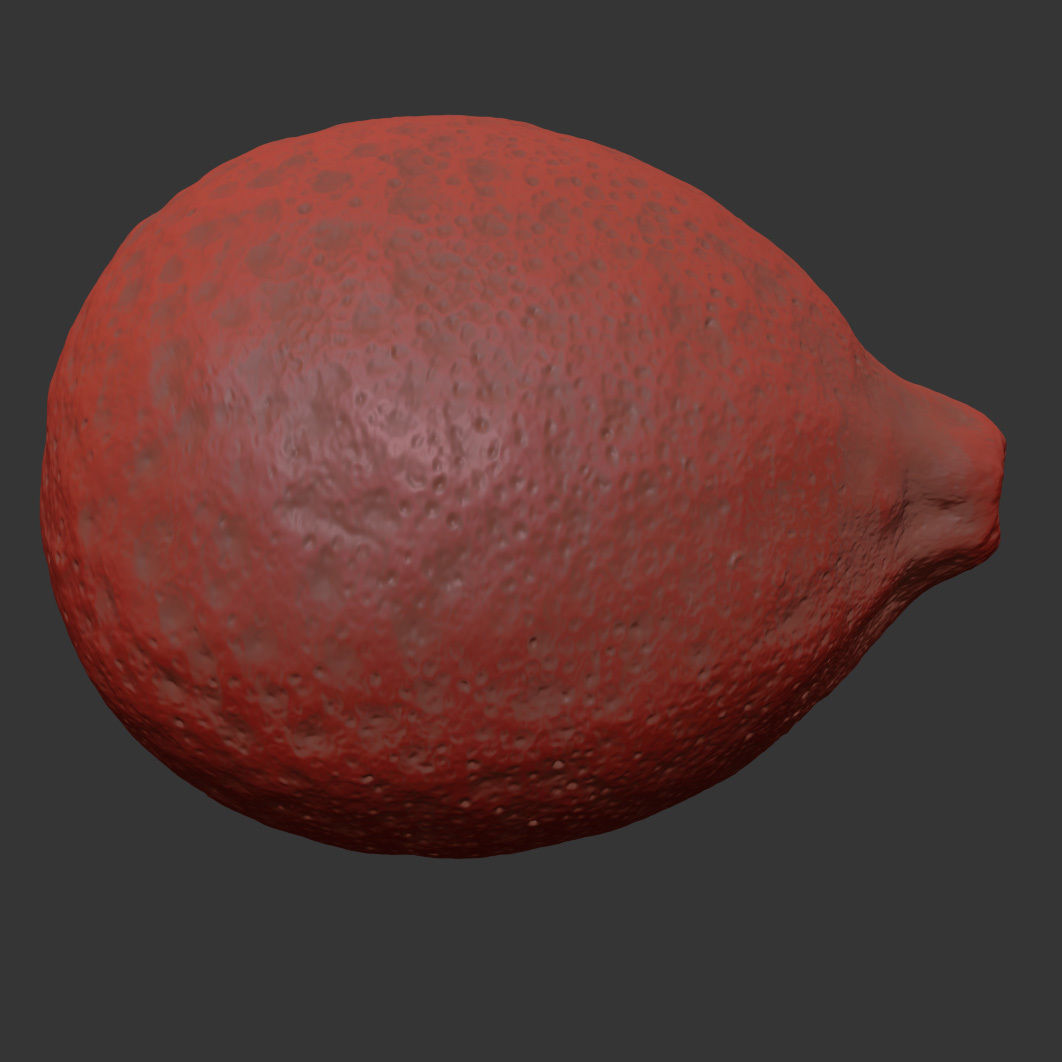 Lemon 3D model_7
