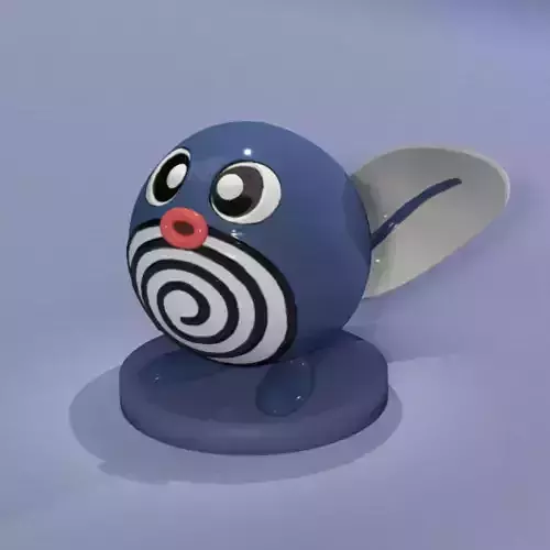 Poliwag 3D print model