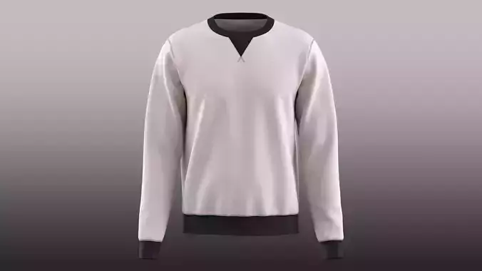 Premium Plain Adult Crewneck Sweatshirt