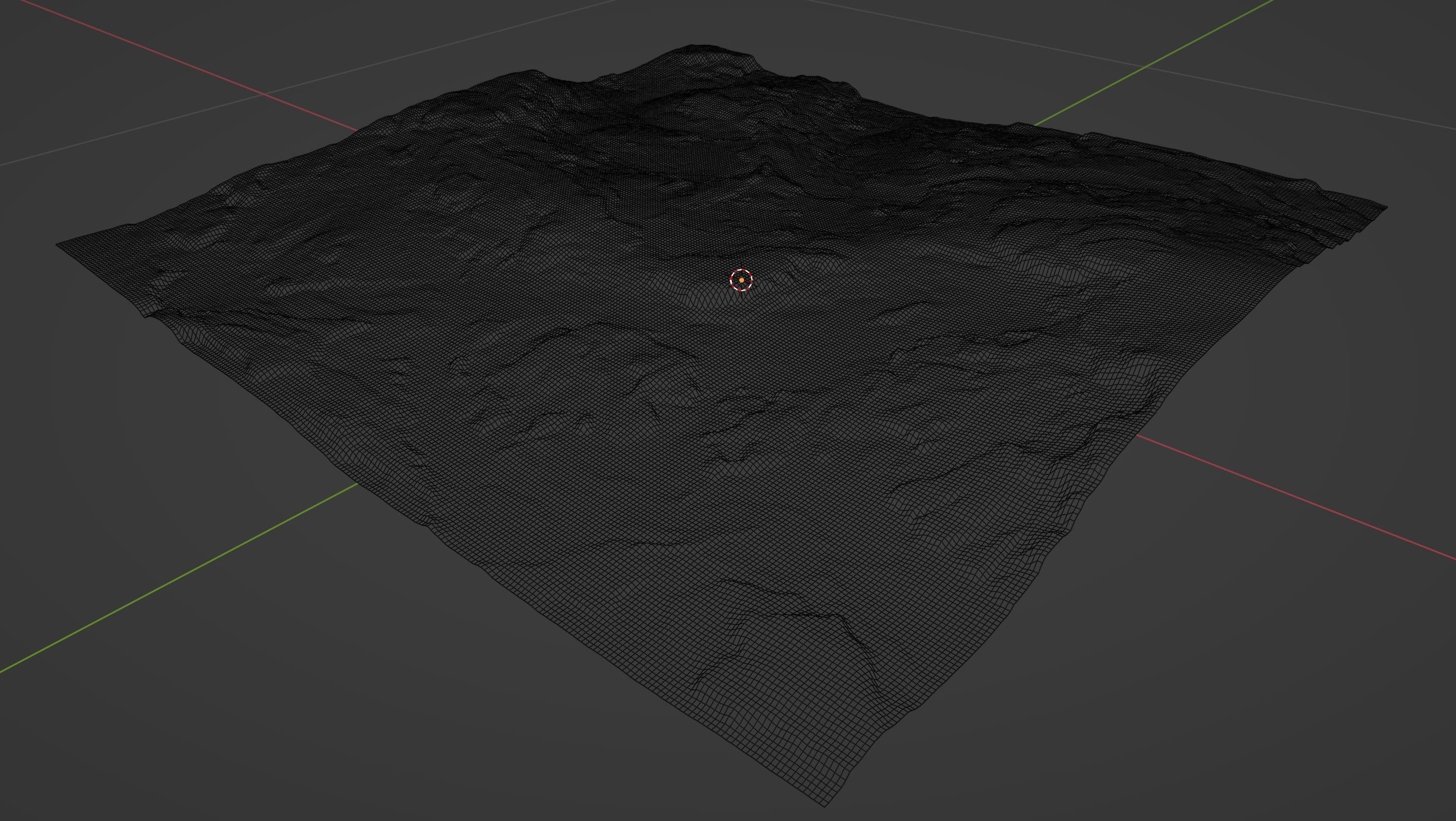 Arid Landscape 3D Model Low-poly 3D model_3