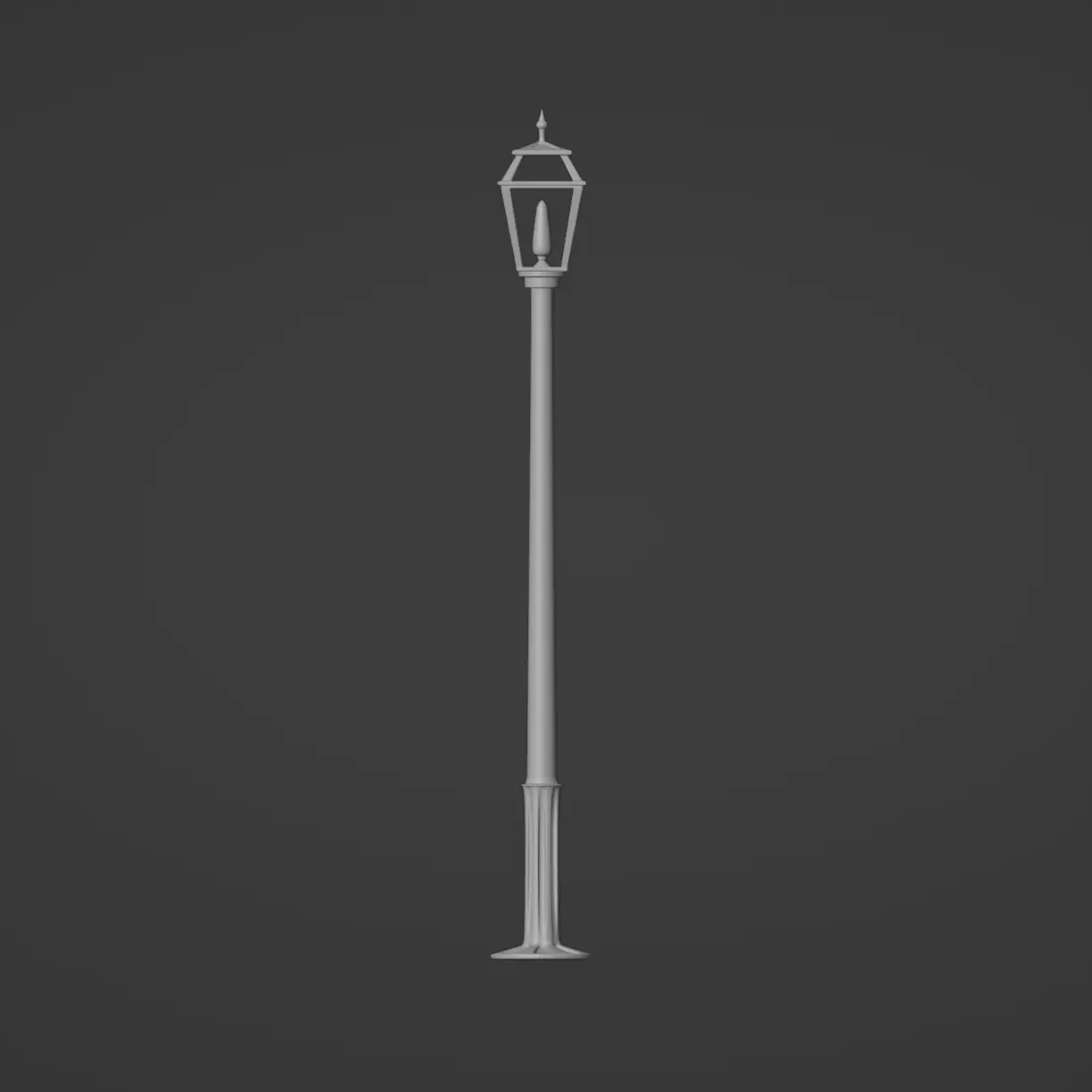 Street Lamp 3D print model