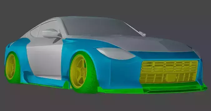 NISSAN Z PROTO STREETHUNTER WIDEBODYKIT