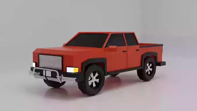 LOW-POLY TRUCK toy