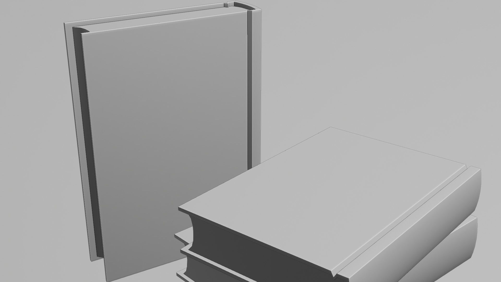 The Default Cube Masterclass Book Low-poly 3D model_9