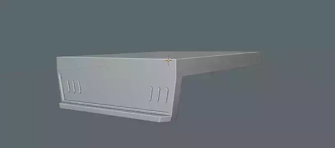 64 scale Model Flatbed Bottom 3D print model
