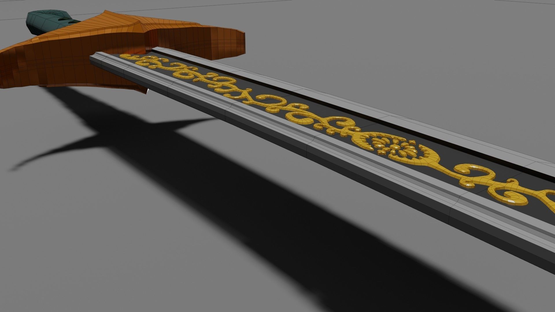 Snakes Sword from Vinland Saga 3D print model_3