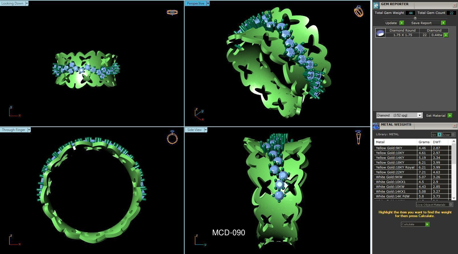 3DM-STL 60 FANCY RING FILES 3D Model Collection_15