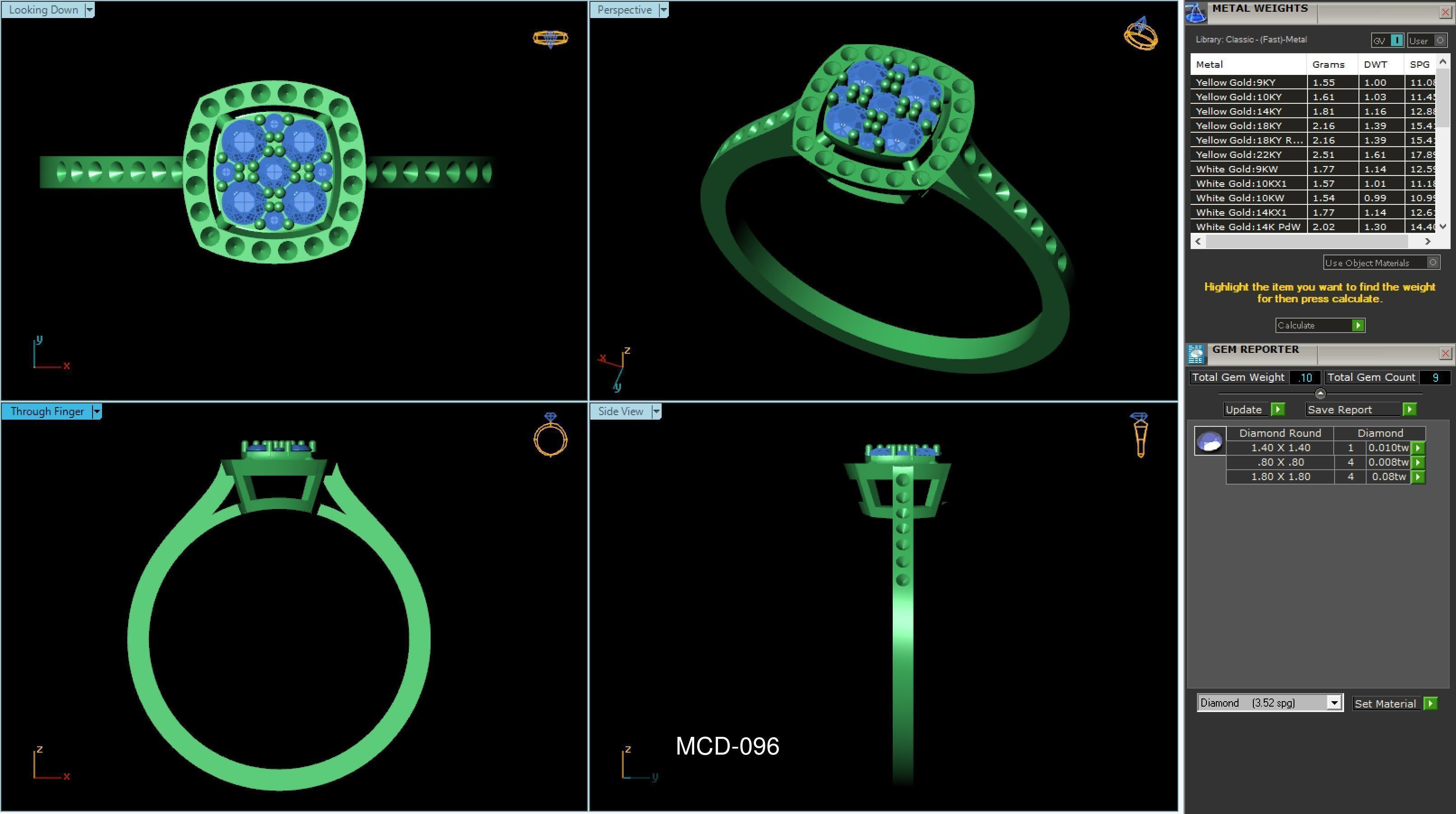 3DM-STL 60 FANCY RING FILES 3D Model Collection_12