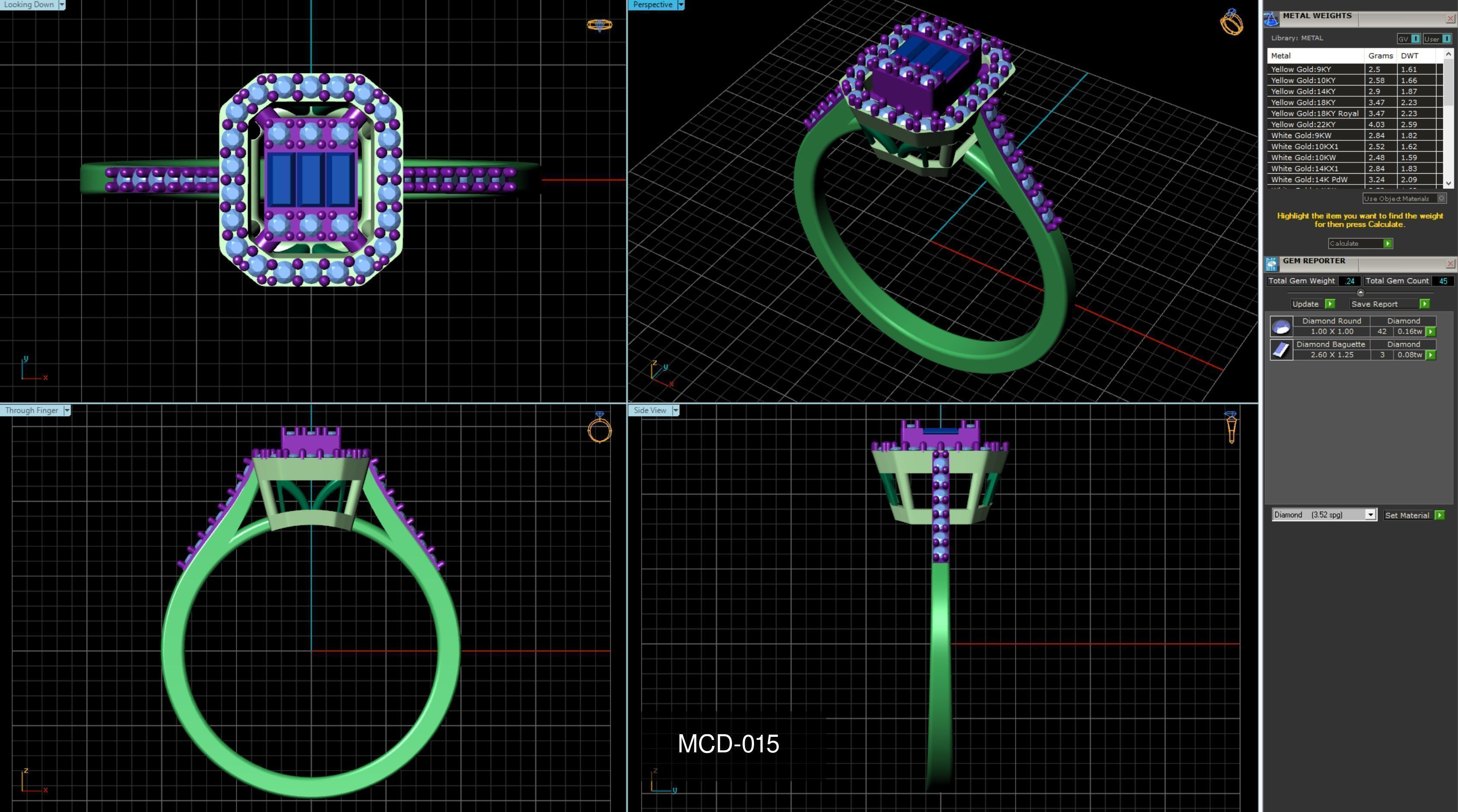 3DM-STL 60 FANCY RING FILES 3D Model Collection_28