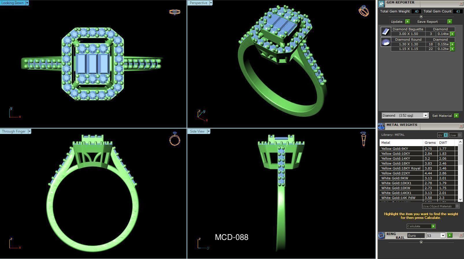 3DM-STL 60 FANCY RING FILES 3D Model Collection_17