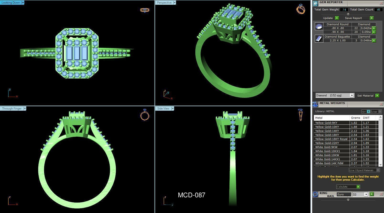 3DM-STL 60 FANCY RING FILES 3D Model Collection_18